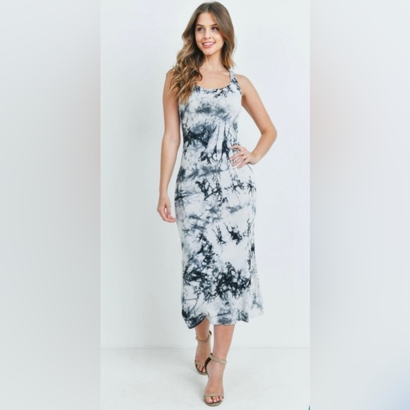 BIN#19 - Women’s Small Tie Dye Maxi Summer Dress - Picture 1 of 7